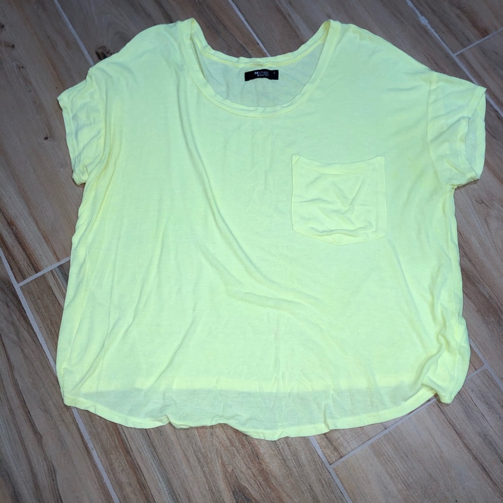 Bright Yellow Top